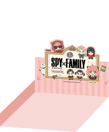 POP NOW:SPY × FAMILY Character Series Plush Blind Box - POP MART