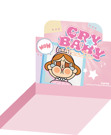 POP NOW:CRYBABY SHINY SHINY Series-Luminous Pendant Blind Box