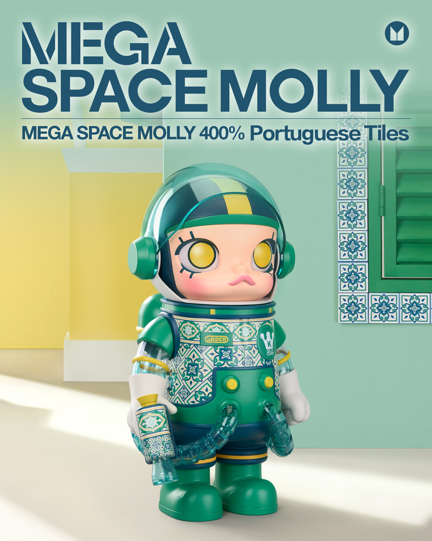 POP MARTマカオ限定MEGA SPACE MOLLY 400%TILES POP MARTマカオ限定MEGA SPACE MOLLY 400%TILES