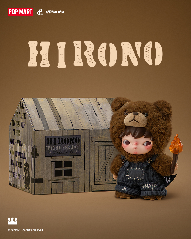 ポップマートHirono Bear ぬいぐるみ 400% Hirono Bear ぬいぐるみ - POP MART (Finland)