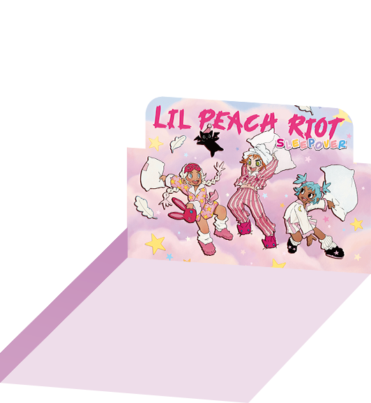 POP NOW:Lil Peach Riot Sleepover Series Figures - POP MART (Canada)