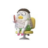 POP MART-Duckyo Never Grows Up Series Figures - Hair Horror