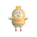 POP MART-Duckyo Never Grows Up Series Figures - Hoodie Hug