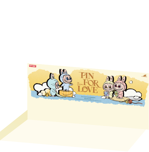 POP NOW:THE MONSTERS PIN FOR LOVE シリーズぬいぐるみペンダント(A-M