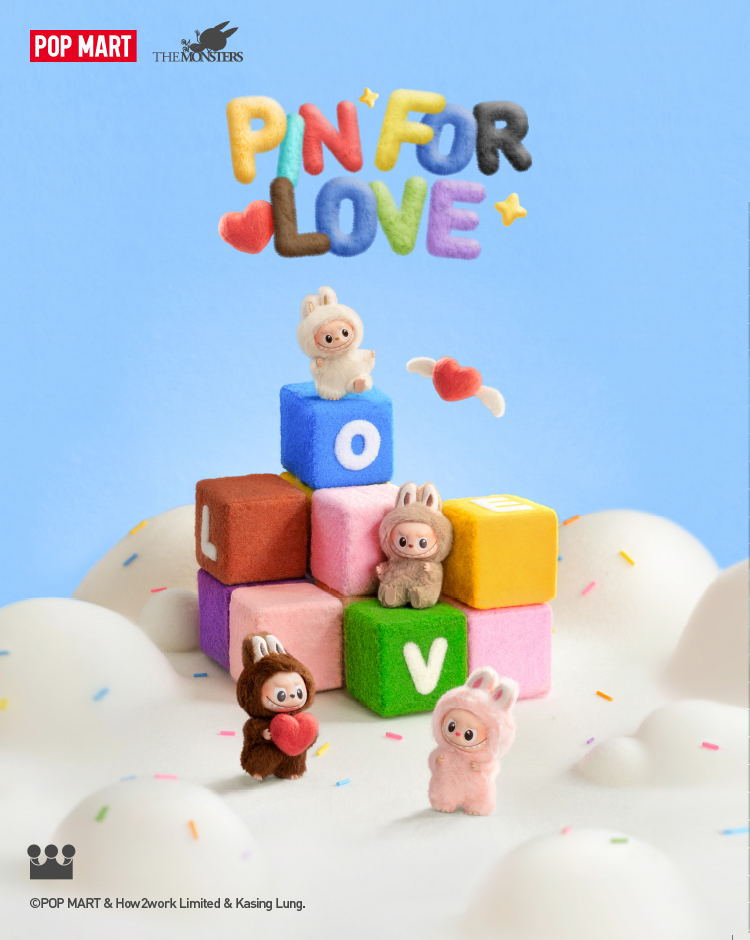 ［明日発送］ラブブ ラブブ新発売【2025年8月29日】THE MONSTERS「PIN FOR LOVE