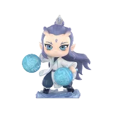 POP MART-NeZha 2 – Colección Born Bonds Figuras - Ao Bing Listo para la Batalla