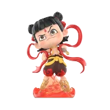POP MART-NeZha 2 – Colección Born Bonds Figuras - Nezha Listo para la Batalla