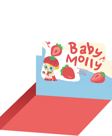POP NOW:Baby Molly Fruity Aroma Series- Sachet Pendant Blind Box