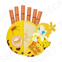 POP MART-Baby Molly Fruity Aroma Series-Magnetic Sealing Clip Storage Box Set - Best Banana Friend (Secret)