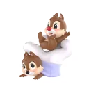 POP MART-Disney Chip 'N' Dale Fun-loving Brothers Series Figures - Glove Sofa
