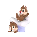 POP MART-Disney Chip 'N' Dale Fun-loving Brothers Series Figures - Glove Sofa