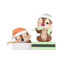 POP MART-Disney Chip 'N' Dale Fun-loving Brothers Series Figures - Get up Early