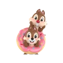 POP MART-Disney Chip 'N' Dale Fun-loving Brothers Series Figures - Sweet Donut Bite