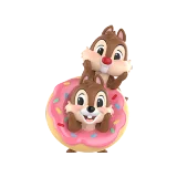 POP MART-Disney Chip 'N' Dale Fun-loving Brothers Series Figures - Sweet Donut Bite