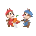 POP MART-Disney Chip 'N' Dale Fun-loving Brothers Series Figures - Joyful Harvest