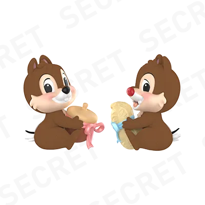 Disney Chip 'N' Dale Fun-loving Brothers Series Figures|POP MART