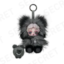 POP MART-SKULLPANDA – colección“¡Me Encontraste!” Lanyard para Celular - Perrito Compa(Secreto)