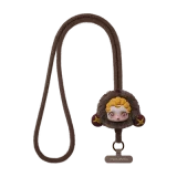 POP MART-SKULLPANDA You Found Me！Series Phone Lanyard - Sneaky Chestnut