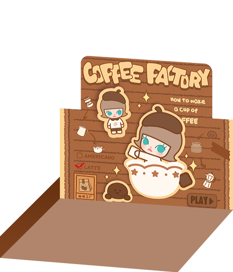 POP NOW:POP BEAN Coffee Factory Series-Decoration Charm - POP MART