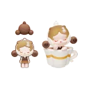 POP MART-POP BEAN Coffee Factory Series-Decoration Charm - SKULLPANDA