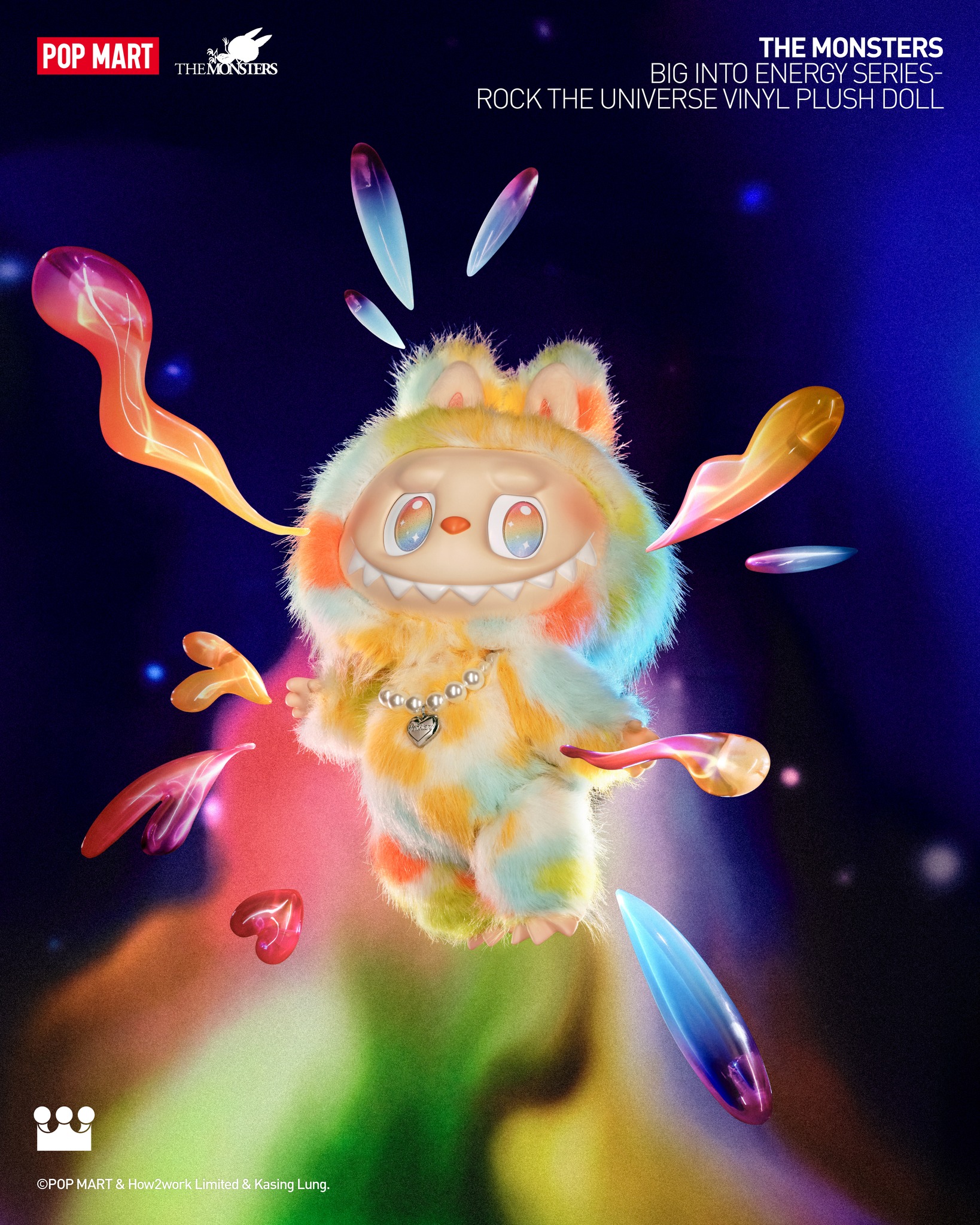 M*e様 POP MART Rock the Universe ラブブ THE MONSTERS Big into Energy Series-ROCK THE UNIVERSE Vinyl