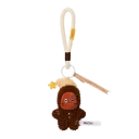 POP MART-Twinkle Twinkle Savor the Moment Series-Fresh-Baked Mini Cookies Plush Pendant Blind Box - Bitter Coffee