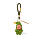 POP MART-Twinkle Twinkle – Colección “Momentos Deliciosos” Colgantes de Peluche Galletita - Crujiente Matcha