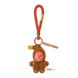 POP MART-Twinkle Twinkle – Colección “Momentos Deliciosos” Colgantes de Peluche Galletita - Crujiente Vainilla