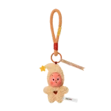 POP MART-Twinkle Twinkle – Colección “Momentos Deliciosos” Colgantes de Peluche Galletita - Crujiente Coco
