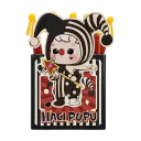 POP MART-WHY SO SERIOUS Series - Magnetic Sealing Clip Storage Box Set - Silver Mist Clown