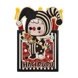 POP MART-WHY SO SERIOUS Series - Magnetic Sealing Clip Storage Box Set - Silver Mist Clown