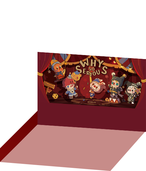 POP NOW:WHY SO SERIOUS Series-Vinyl Plush Pendant Blind Box - POP