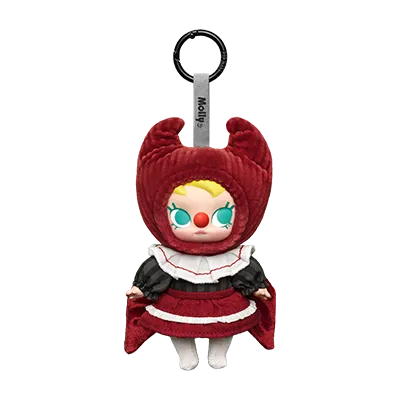 アイドル POP MART WHY SO SERIOUS CrimsonDancer POP NOW:WHY SO SERIOUS Series-Vinyl Plush Pendant Blind Box