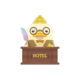 POP MART-The Grand DUCKOO Hotel Series Figures - CONCIERGE