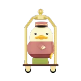 POP MART-The Grand DUCKOO Hotel Series Figures - BELLBOY