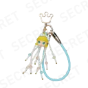 POP MART-Celebrating the Moment Series-Cable Pendant Blind Box - Party Sweetie (Secret)