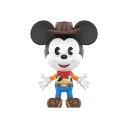POP MART-Disney Mickey Remixed: Mickey Meets Pixar Series Figures - Woody Mickey