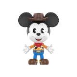 POP MART-Disney Mickey Remixed: Mickey Meets Pixar Series Figures - Woody Mickey