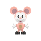 POP MART-Disney Mickey Remixed: Mickey Meets Pixar Series Figures - Hamm Mickey