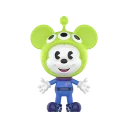 POP MART-Disney Mickey Remixed: Mickey Meets Pixar Series Figures - Alien Mickey