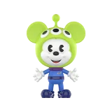 POP MART-Disney Mickey Remixed: Mickey Meets Pixar Series Figures - Alien Mickey