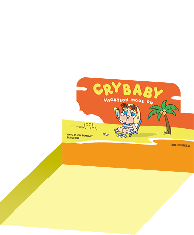 CRYBABY Vacation Mode On Series-Vinyl Plush Pendant Blind Box|POP