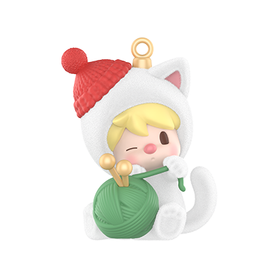 Kitten and Yarn Ball