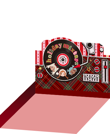 POP NOW:Lil Peach Riot Holiday Mixtape Series Figures - POP MART