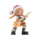 POP MART-Lil Peach Riot Holiday Mixtape Series Figures - Gigi-Rock the Night Away