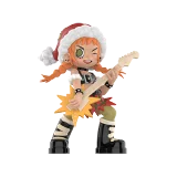POP MART-Lil Peach Riot Holiday Mixtape Series Figures - Gigi-Rock the Night Away
