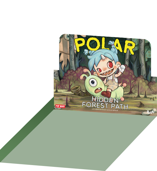 ポップマート　Polar Season 2 Hidden Forest Path Pop Mart Polar-Season 2 Hidden Forest Path Series Figures Sealed