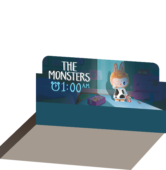POP NOW:THE MONSTERS 1:00 A.M. Series Figures - POP MART (United