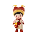 POP MART-HACIPUPU Little Foodie Series 1/12 Action Figure - Tomato French Fries