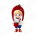 POP MART-HACIPUPU Little Foodie Series 1/12 Action Figure - Daily Apple (Secret)